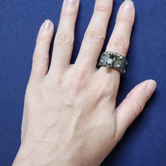 Alchemy gothic newgate prison ring - Picture 3 of 6